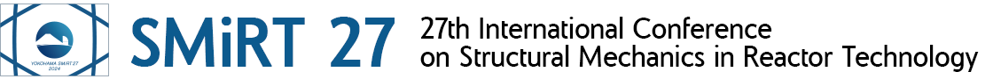 27th International Conference on Structural Mechanics in Reactor Technology